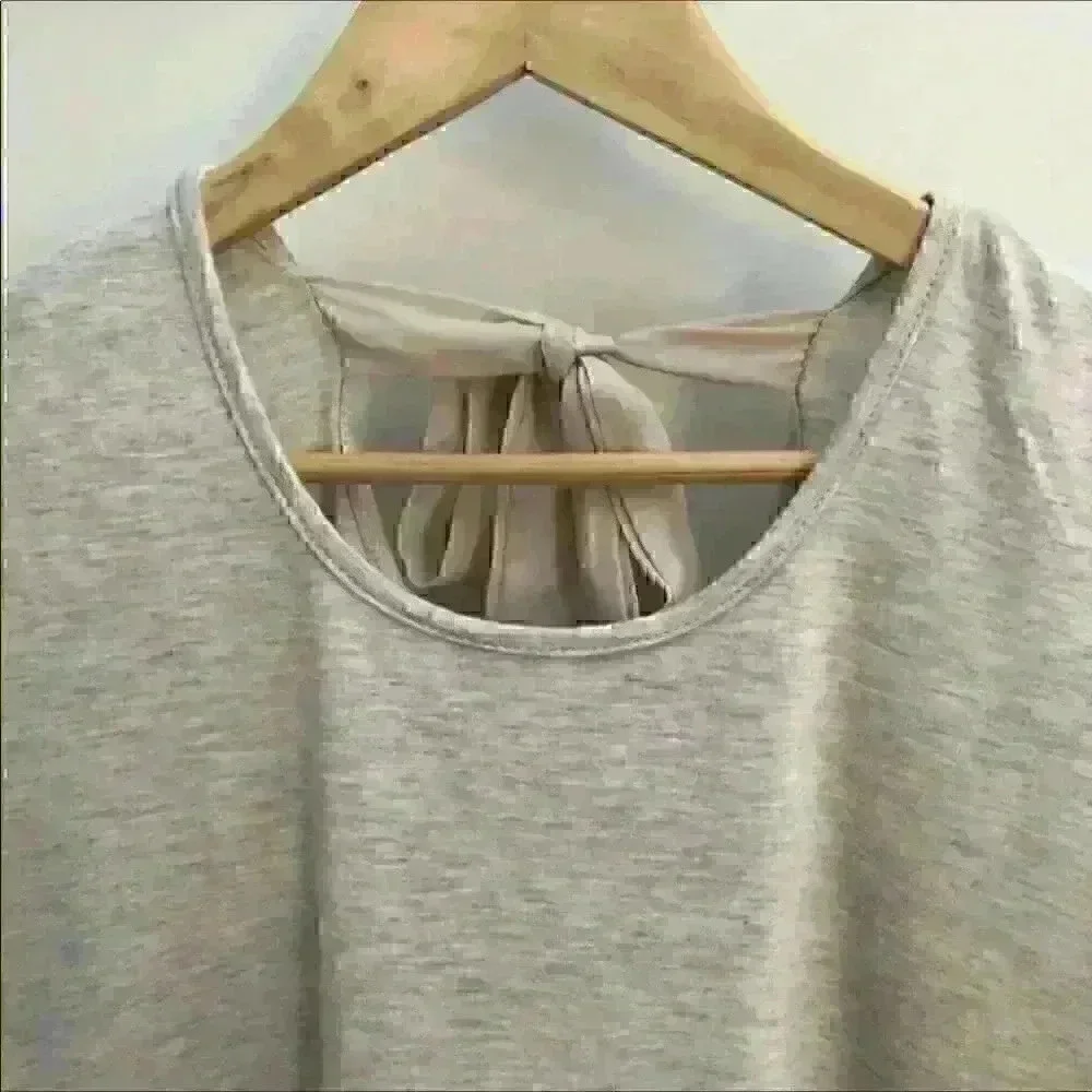 Pebble & Stone Top Neutral Minimalist Casual - Picture 3 of 7